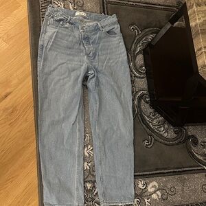 Abercrombie & Fitch High Rise Women Jeans - Light Blue